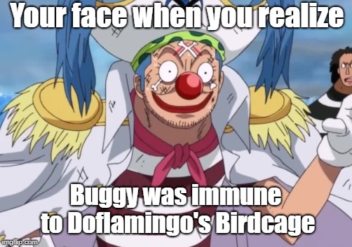 Why did they give such a strong devil fruit to someone like Buggy